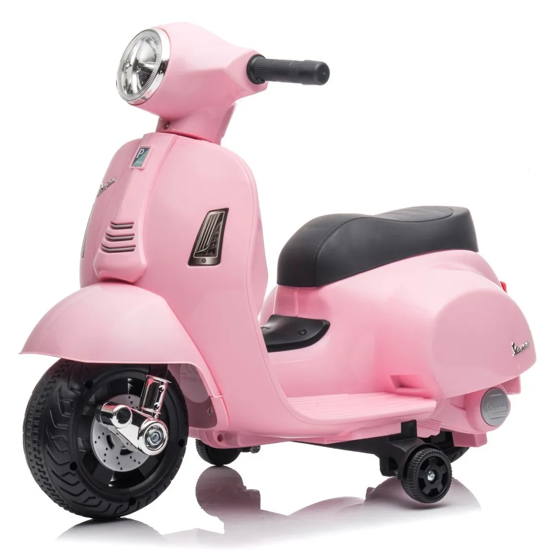 skuter vespa na akumulator - puder rozi - slika 3