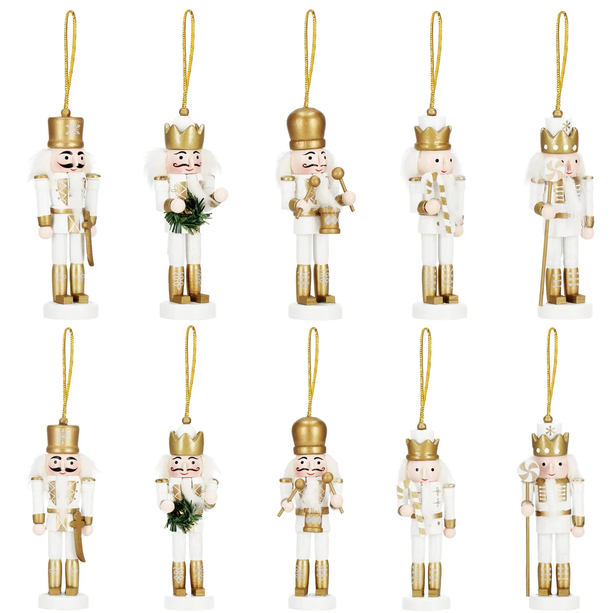 božićni ukras orašar 12,5 cm – set od 5 komada - slika 4