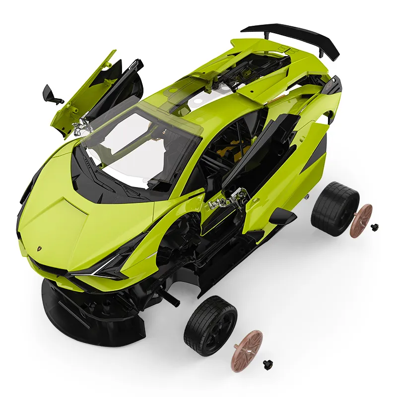 rastar lamborghini sian 1:18 zeleni na daljinsko upravljanje - slika 6
