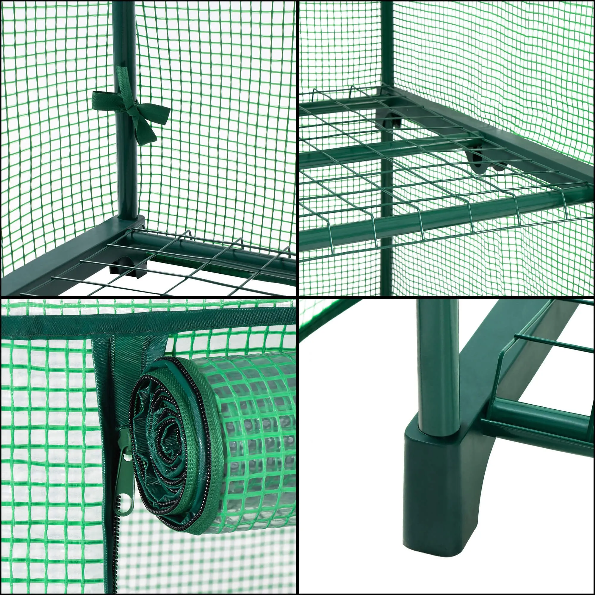 gt0008 vrtni staklenik od folije 70 x 50 x 158 cm - slika 10