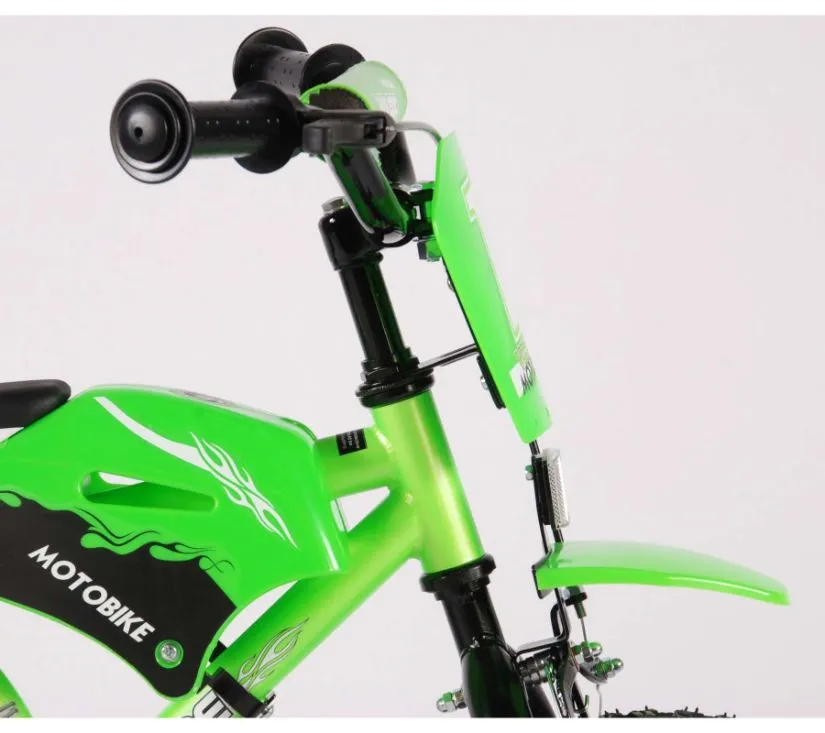 volare dječji bicikl - motor 12" zeleni - slika 8