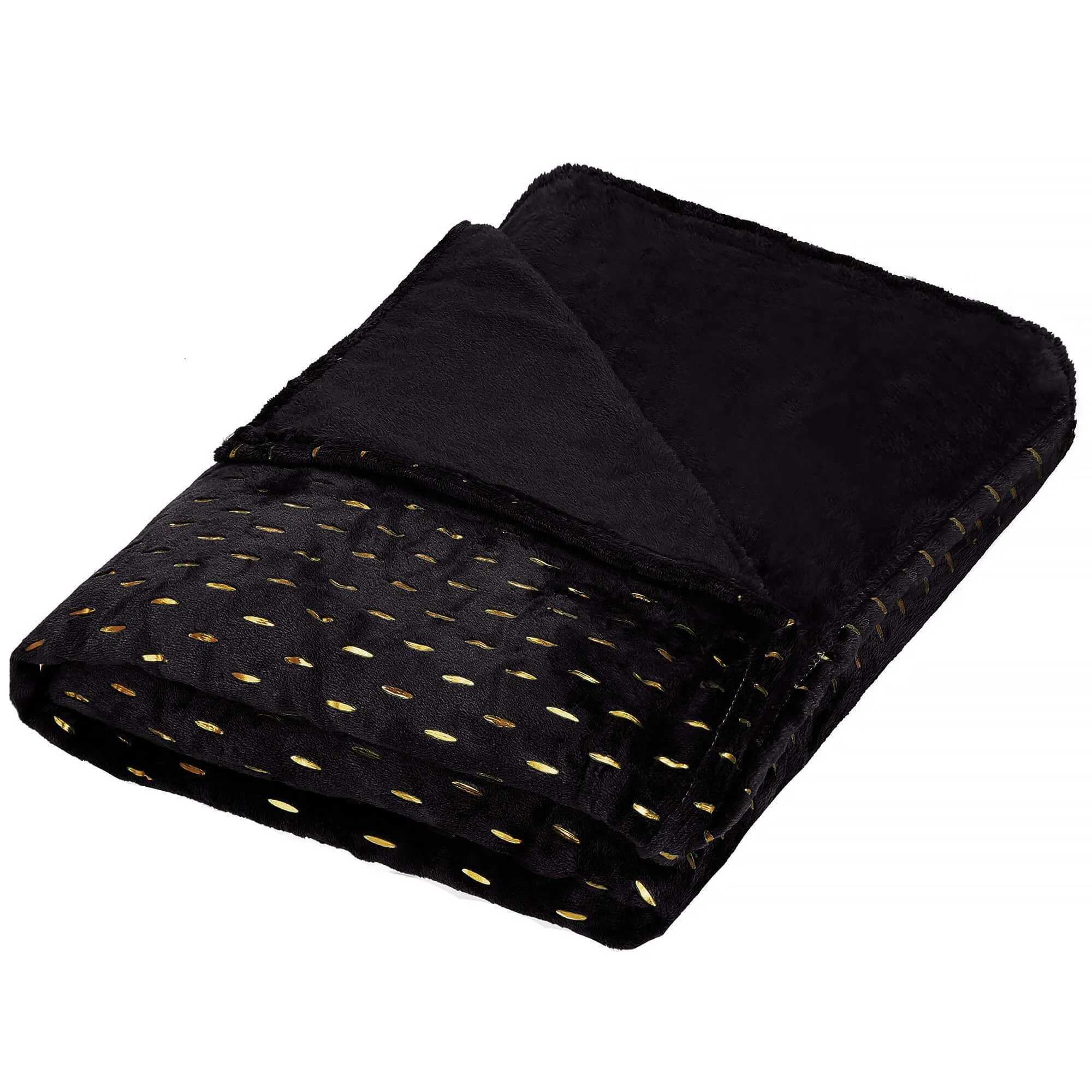 deka crno zlatna 200 x 220 cm - slika 9