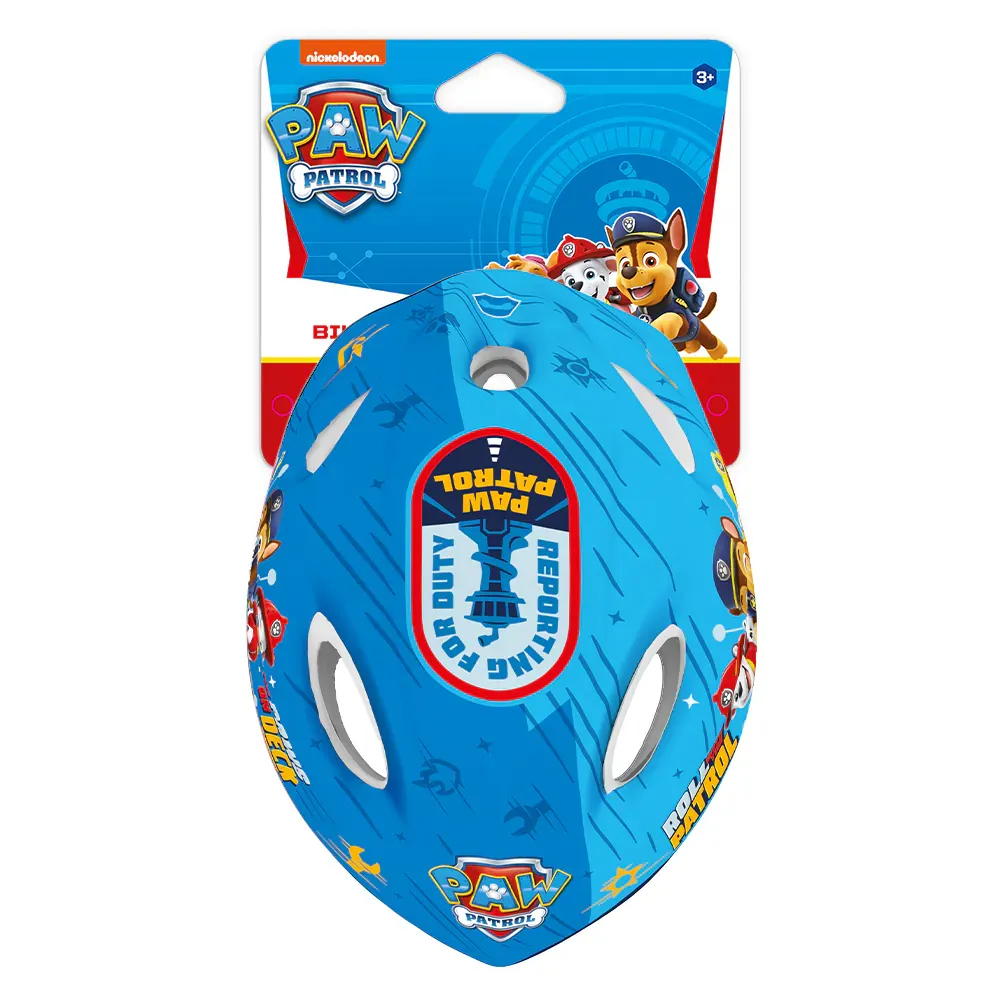 dječja biciklistička kaciga paw patrol plava - slika 3