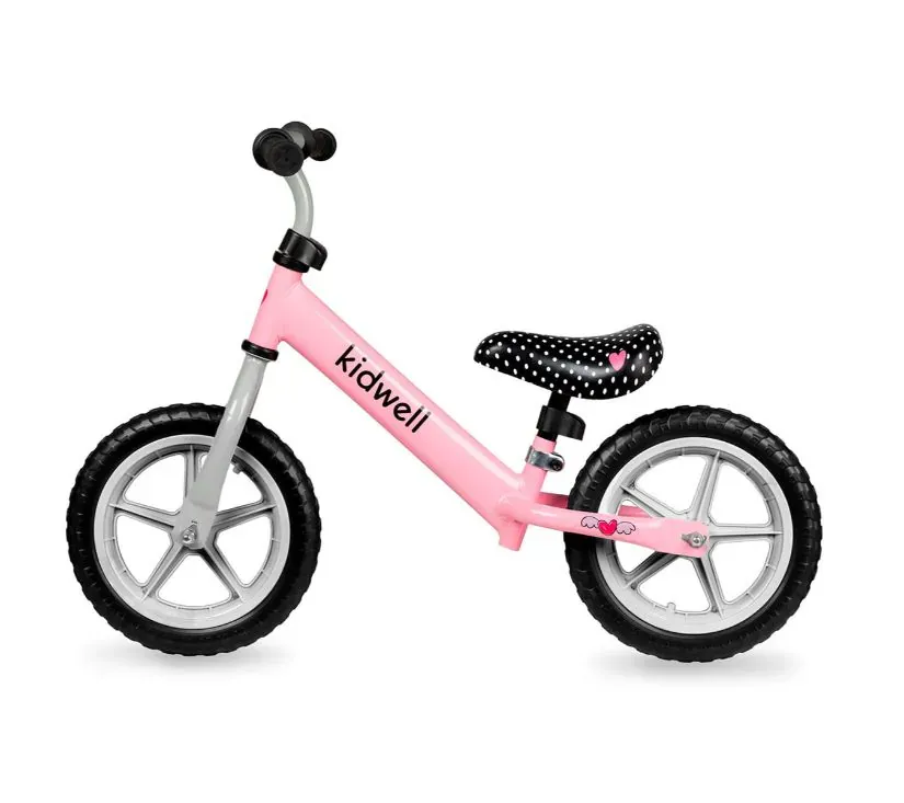 dječji bicikl bez pedala 12" rebel rozi - slika 5