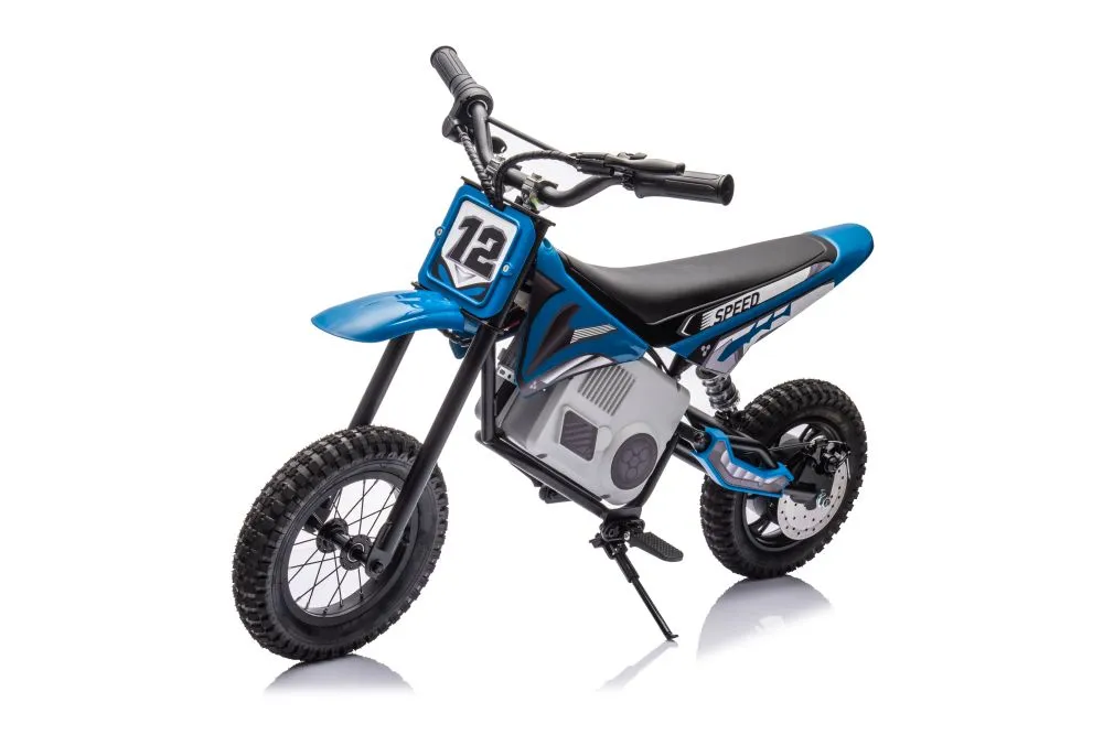 motocross motor na akumulator, plavi - slika 4