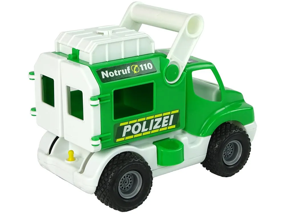 dječji policijski kombi zeleni - slika 4