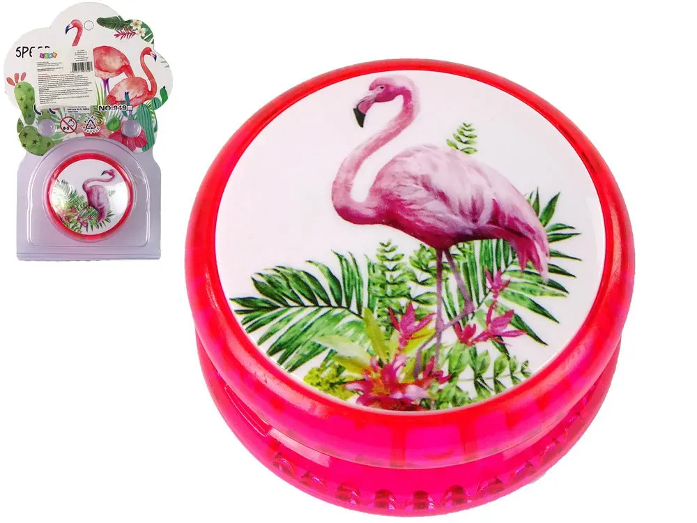 yoyo crveni s flamingom - slika 2