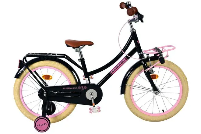 volare dječji bicikl excellent 18″ crne boje - slika 2