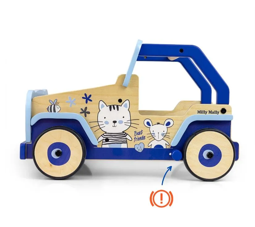 milly mally guralica explorer mačka i miš plavi - slika 7