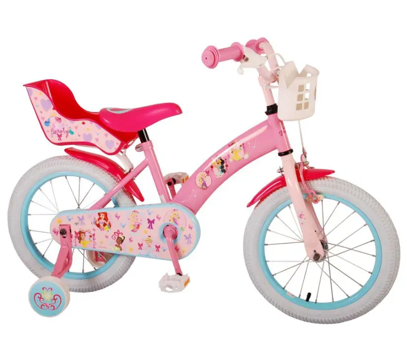 dječji bicikl disney princess 16" rozo srce - slika 3