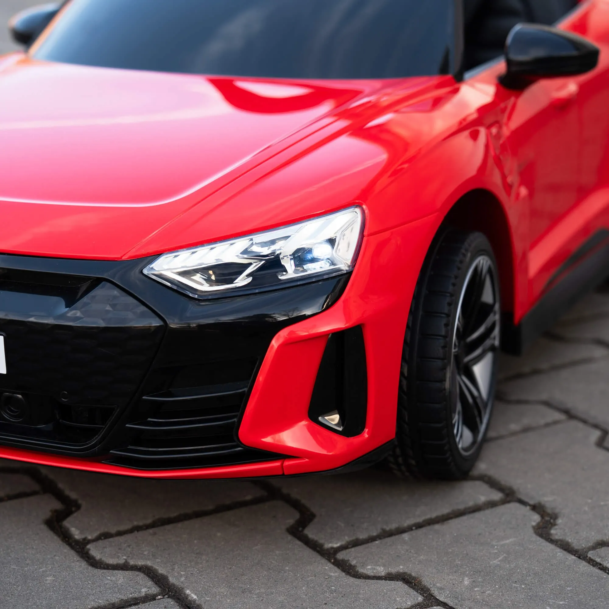 dječji automobil na akumulator audi, crveni 103 x 58 x 41 cm - slika 12