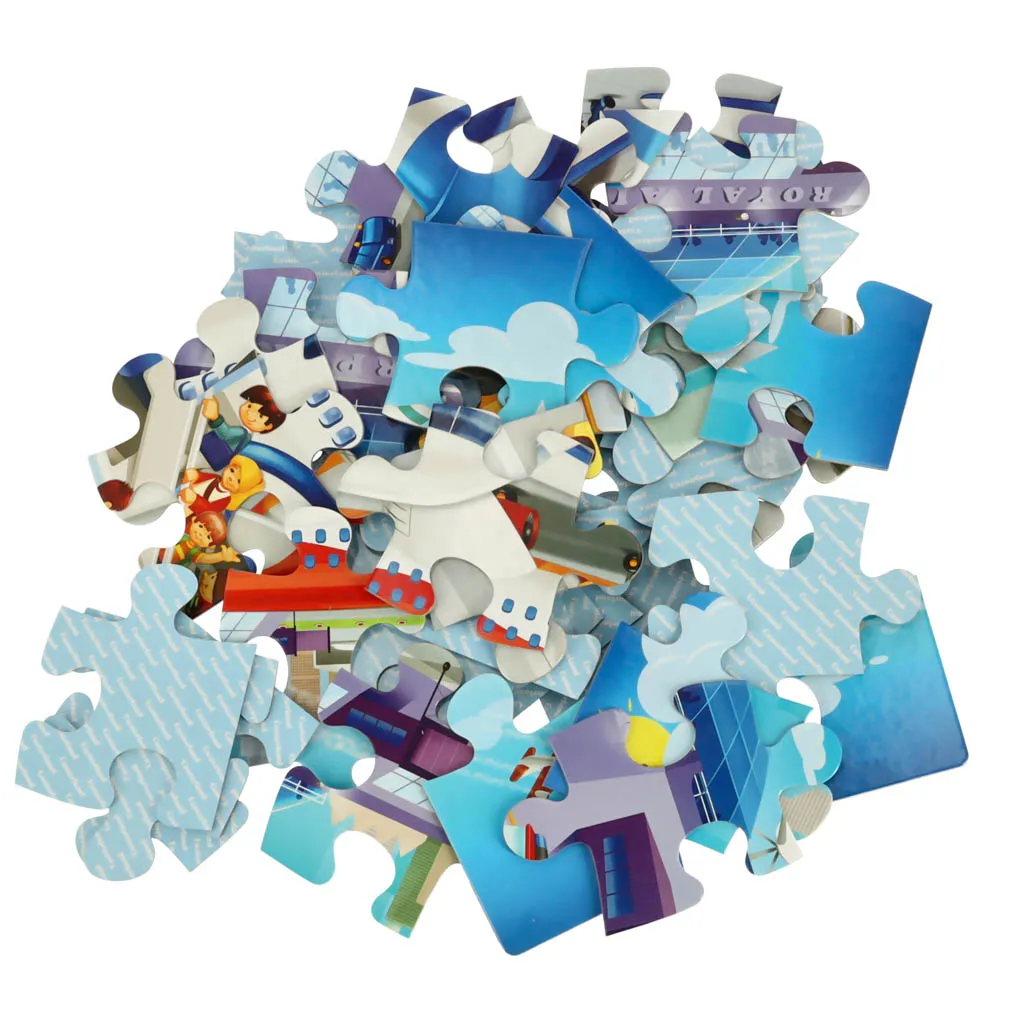 castorland dječje puzzle 40kom - dan u zračnoj luci - slika 7