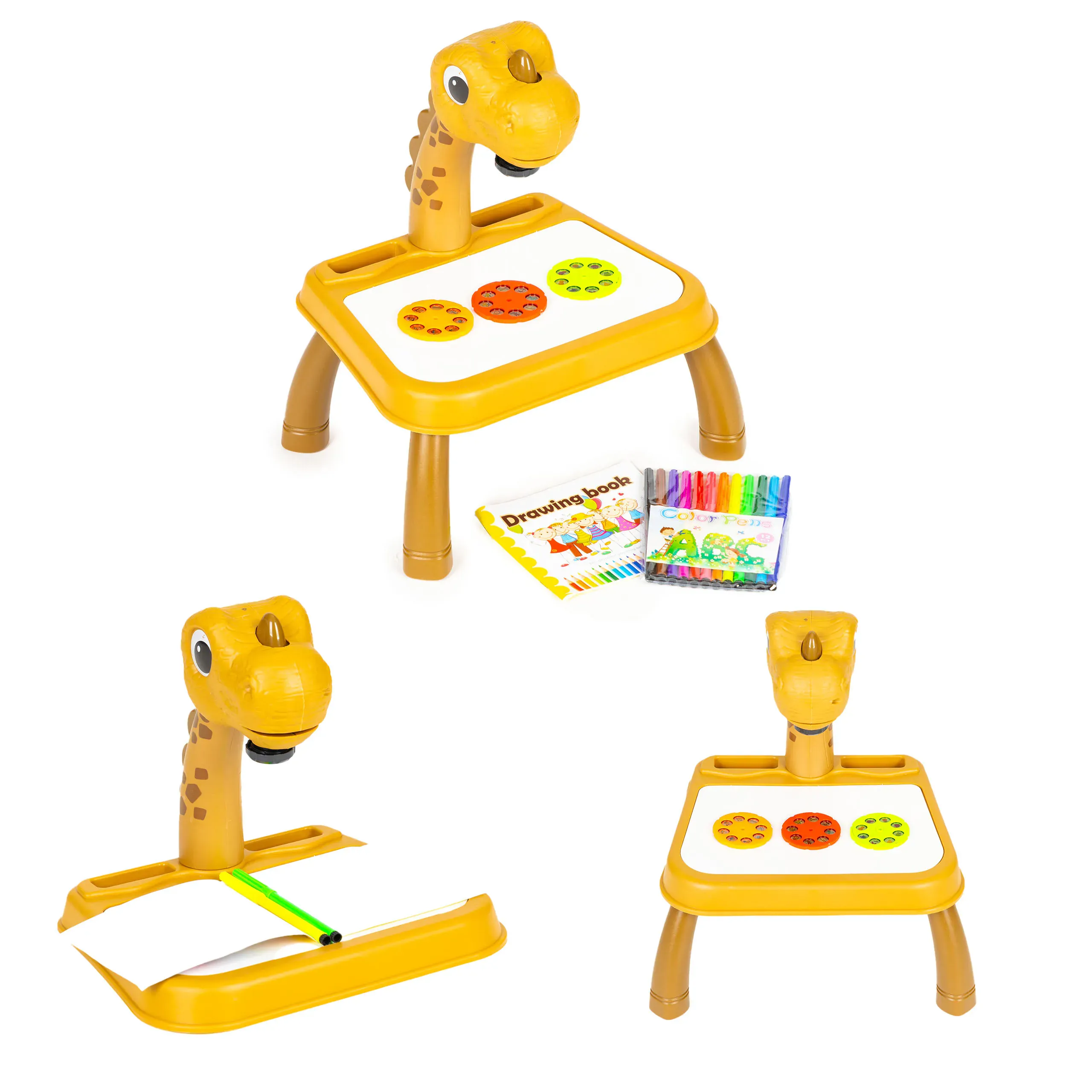 dinosaur projektor žuti - slika 2