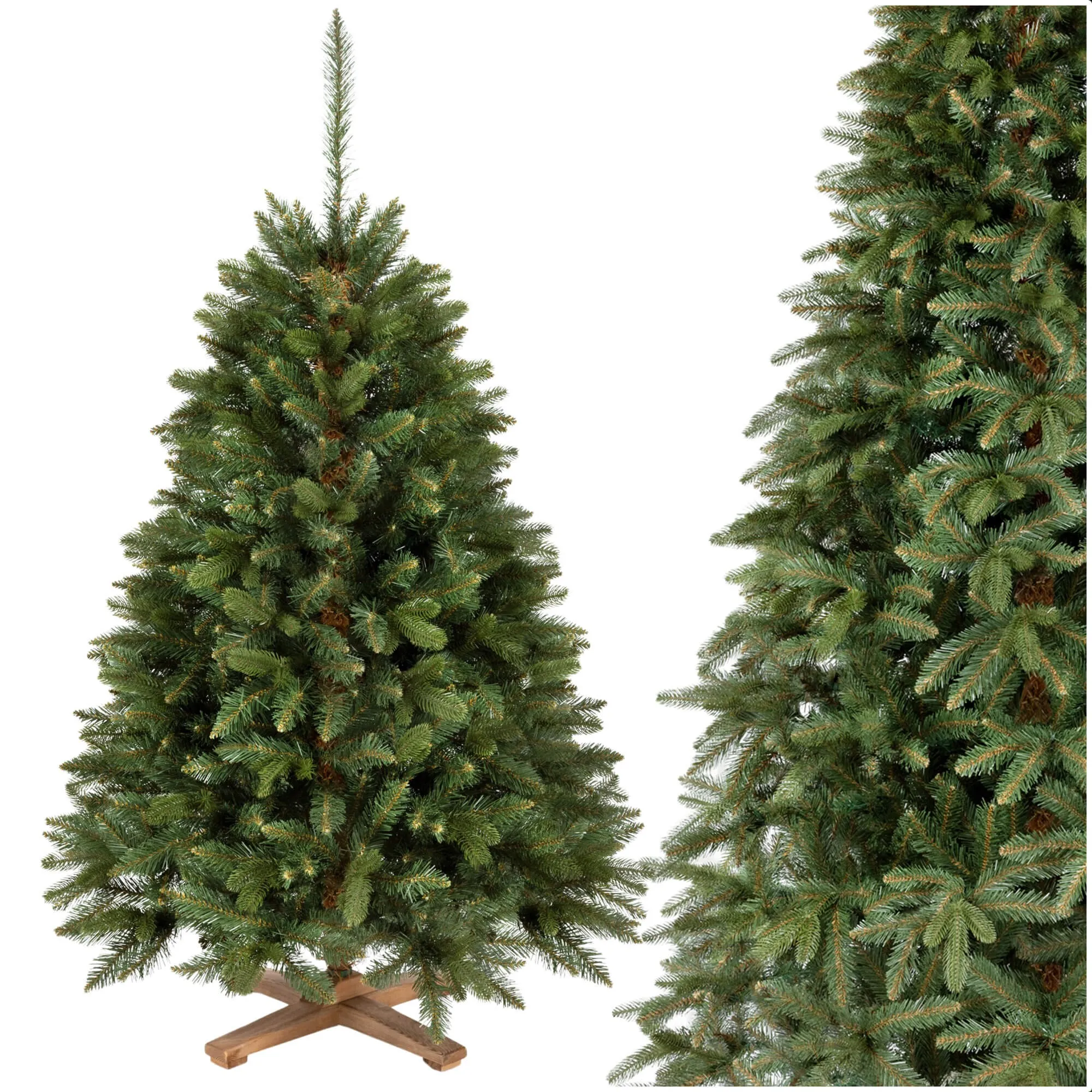 royal trees umjetno božićno drvce – sibirska jela pe premium 150 cm - slika 6
