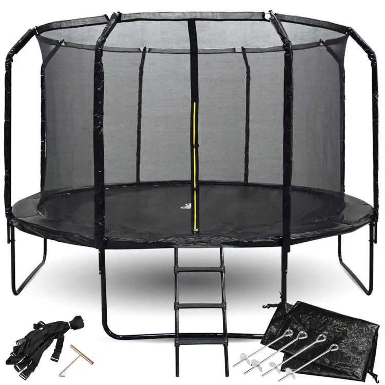 skyflyer trampolin + 12ft 366cm s ljestvama - slika 3