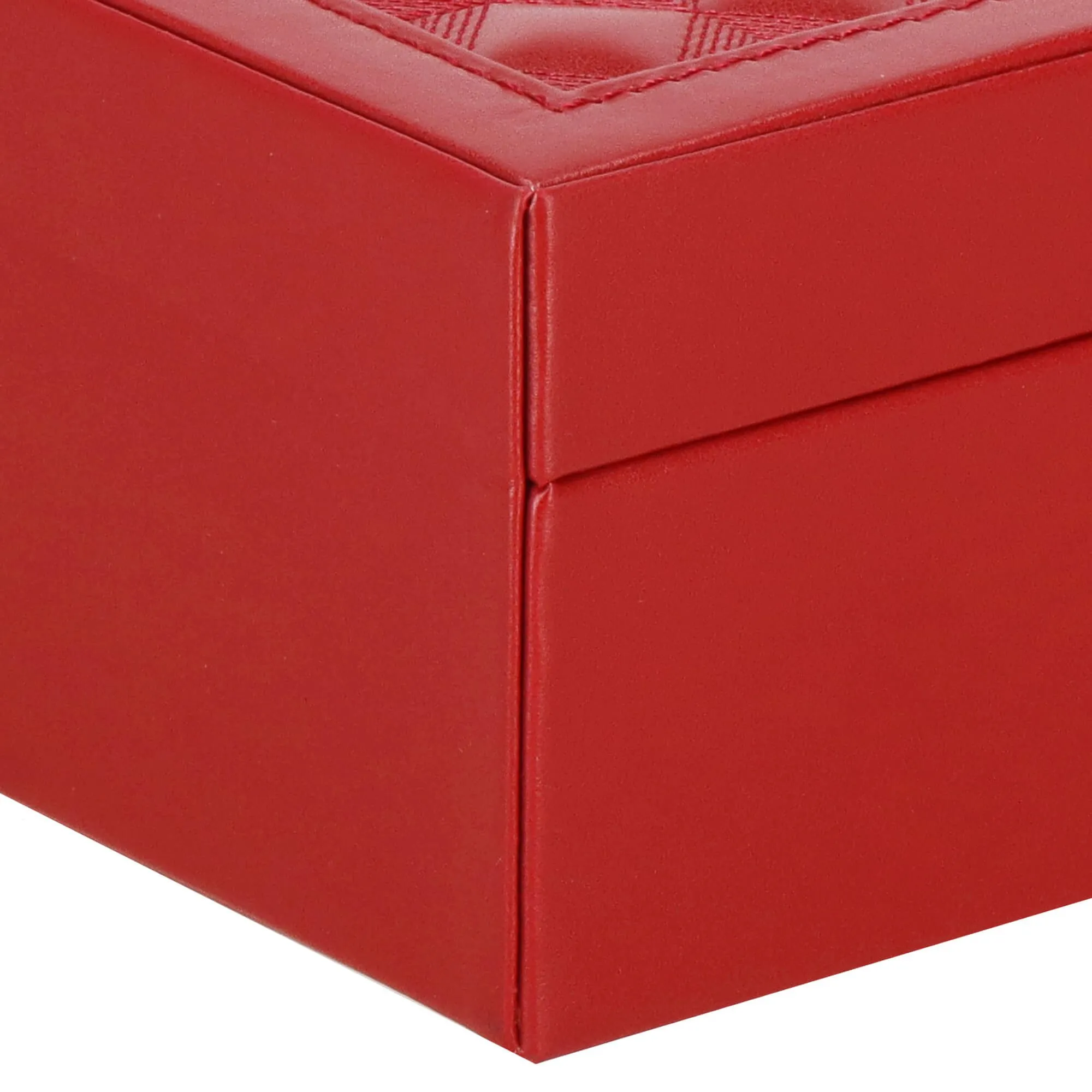 kutija za nakit crvena 25,3x25,3x8,5 cm - slika 8