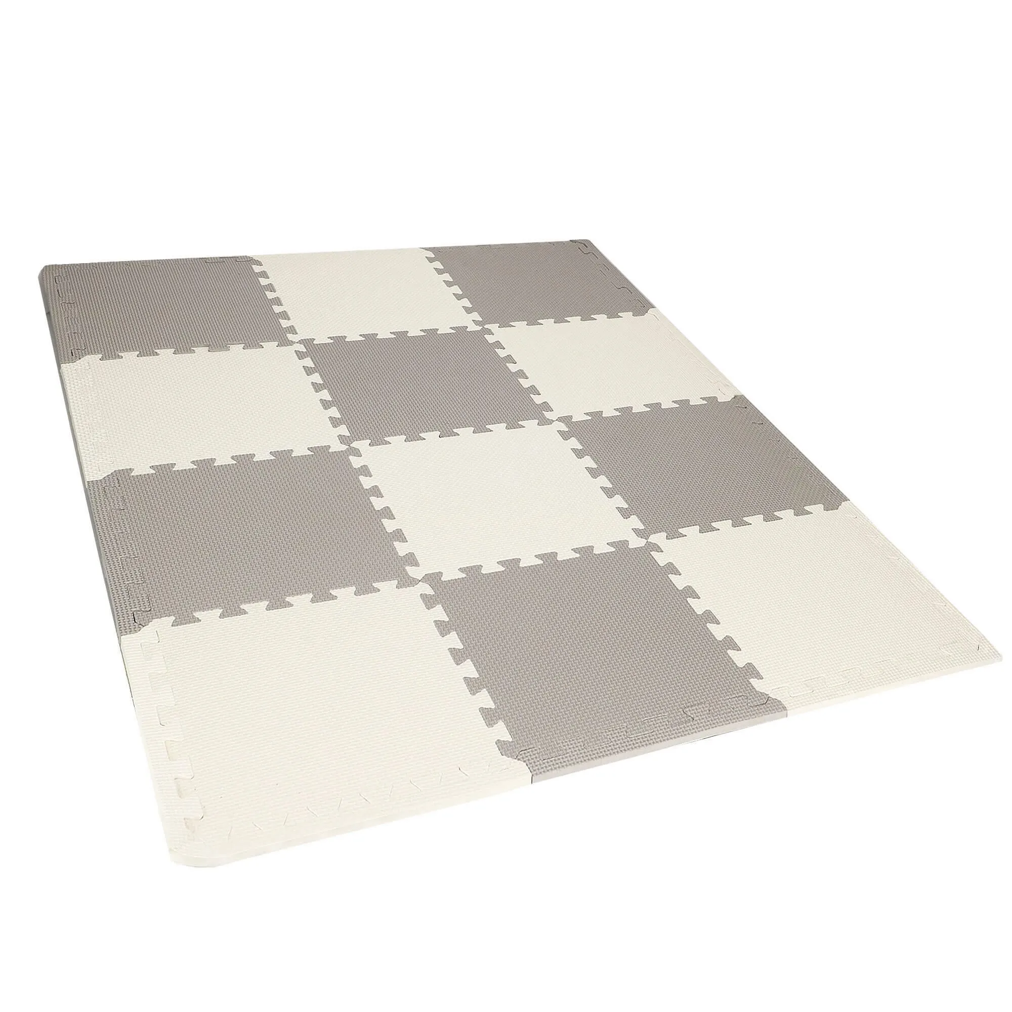 pjenasta podloga puzzle 30x30 cm krem-siva - slika 11
