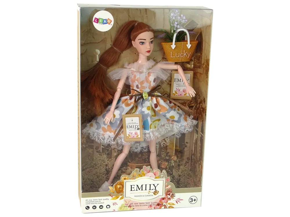 lutka emily - crvena kosa i cvijet autumn - slika 6