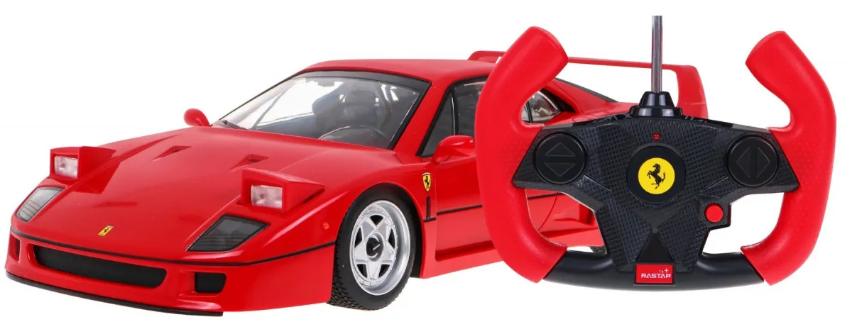 rastar ferrari f40 na daljinsko upravljanje 1:14 crveni - slika 7