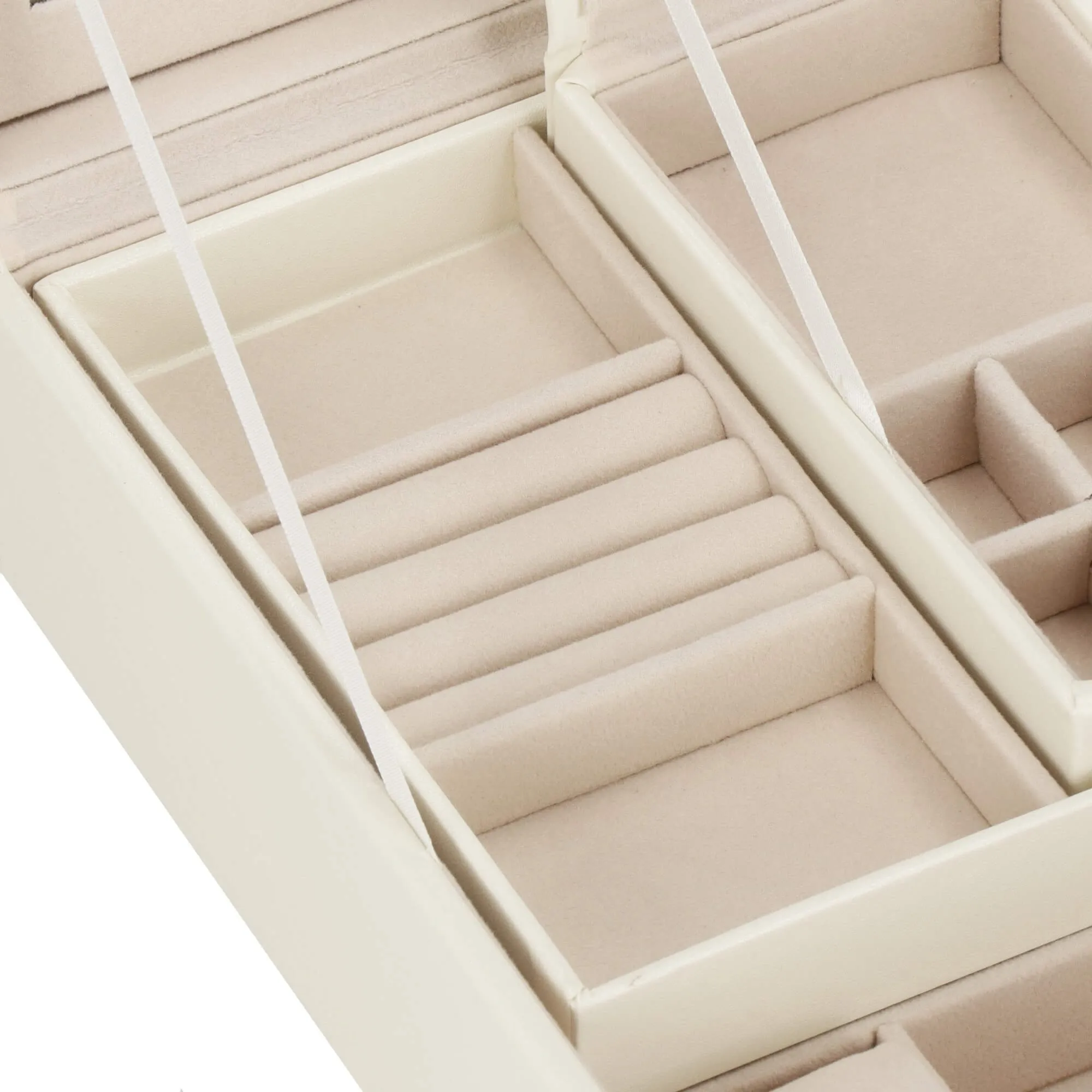 kutija za nakit svijetlo krem 25,3x25,3x8,5 cm - slika 6