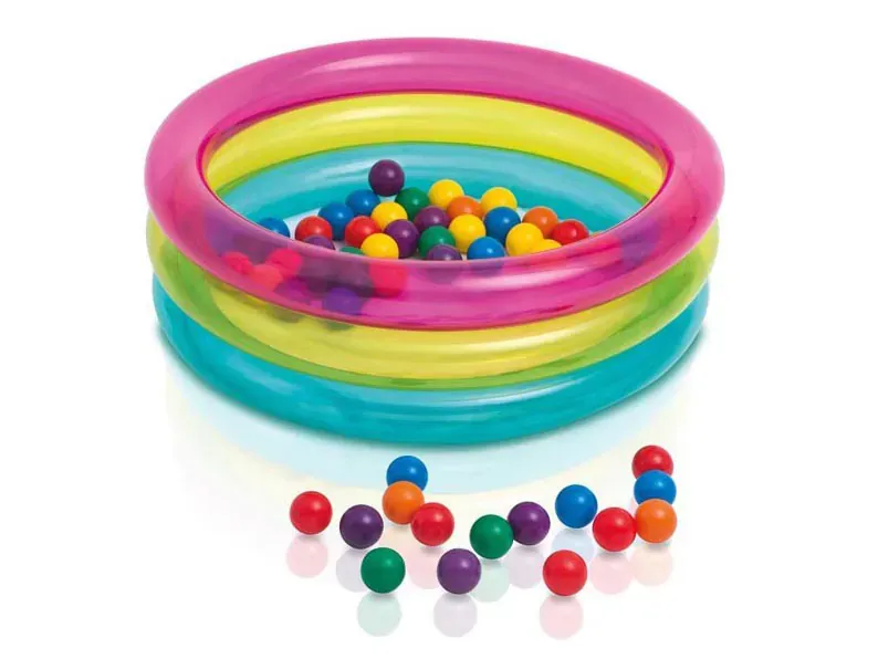 intex 48674 bazen na napuhavanje s lopticama – 86 × 25 cm - slika 2