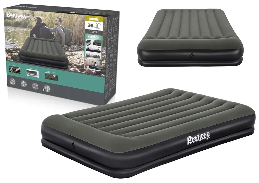 bestway madrac na napuhavanje 203 x 152 x 36 cm - slika 2
