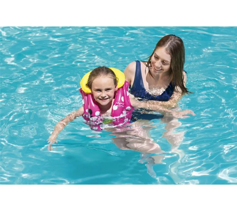 bestway dječji prsluk za plivanje minnie 51x46cm - slika 7