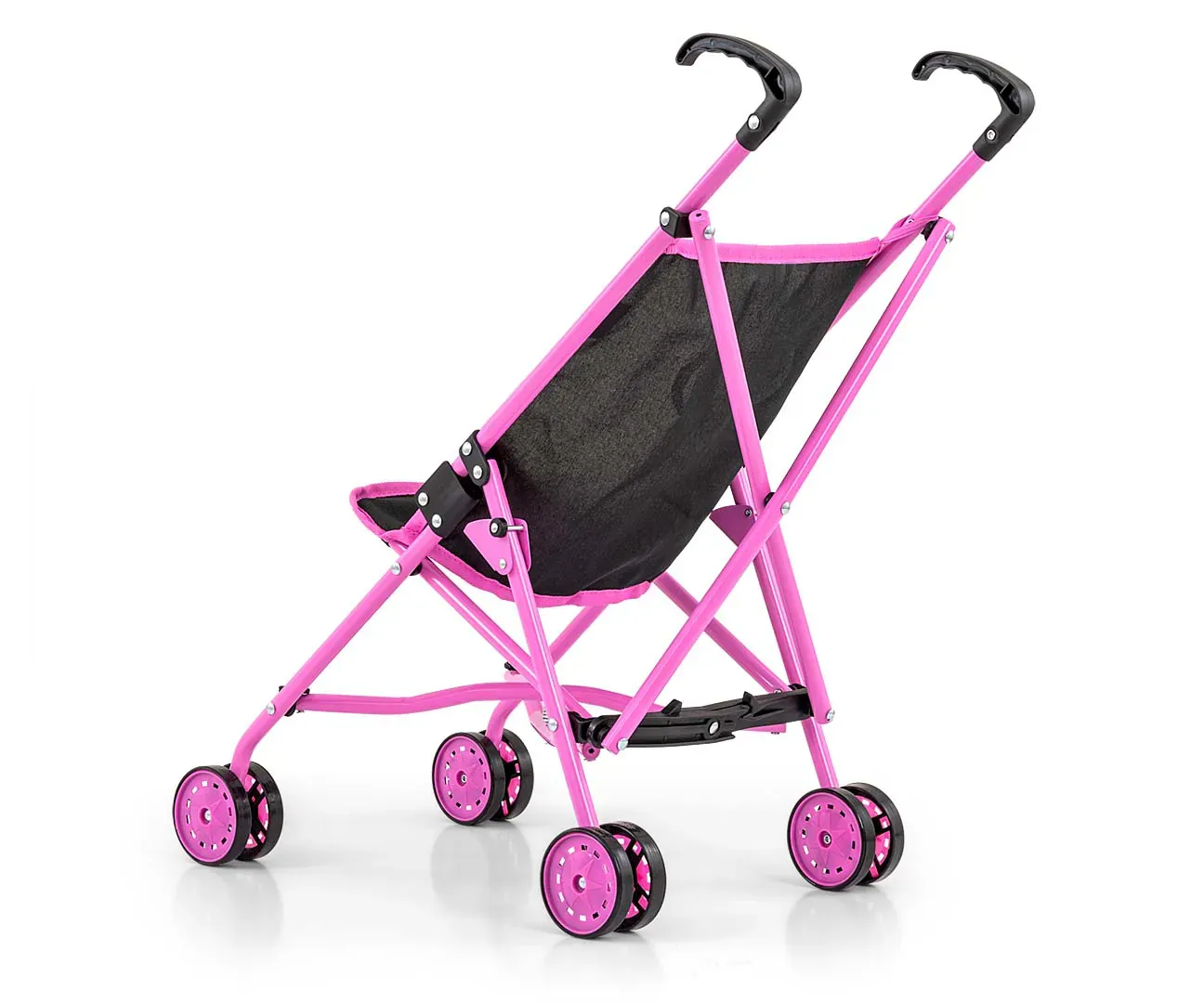 julia prestige black kolica za lutke - slika 4