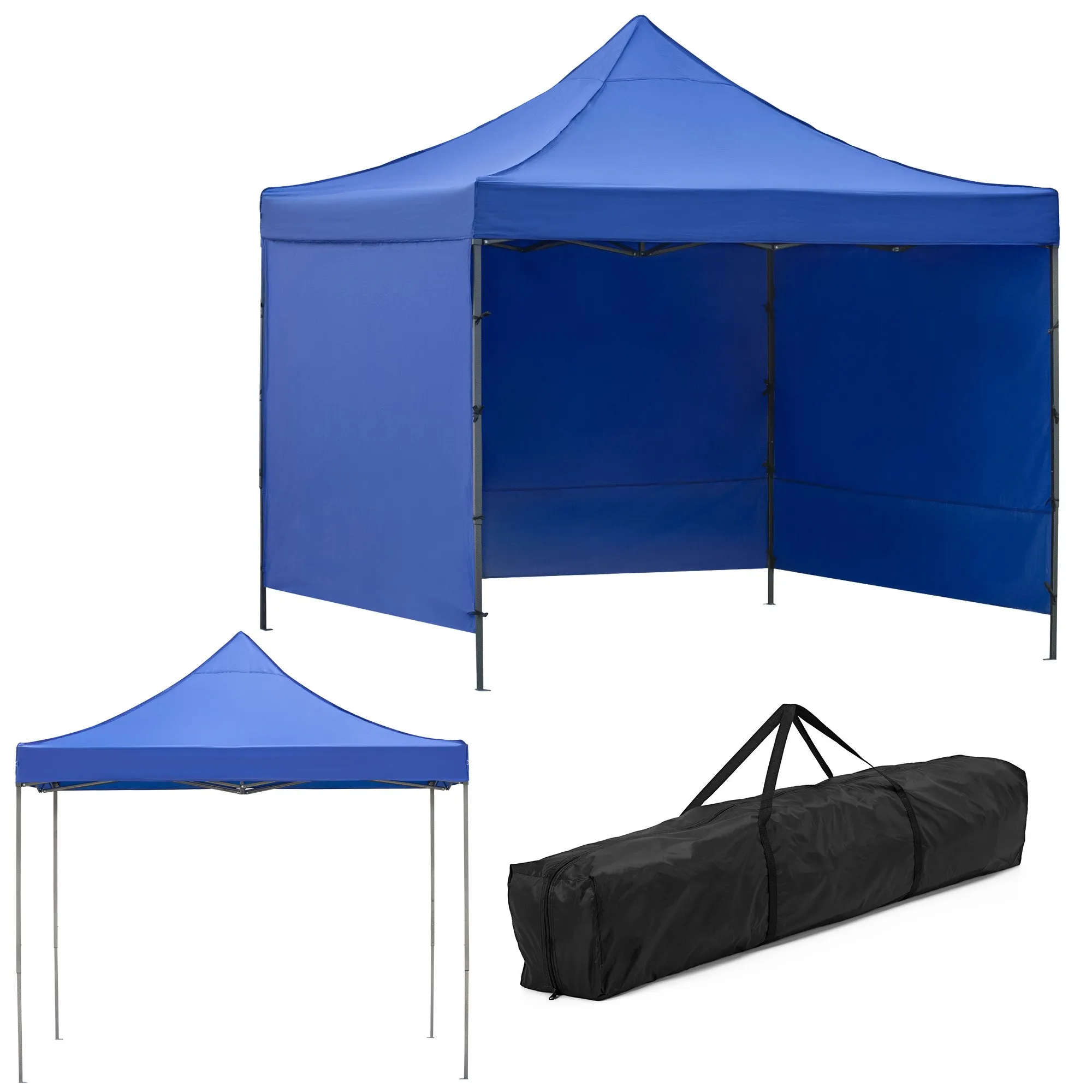 vrtni šator, dimenzija 3 × 3 m, tamnoplave boje - slika 4