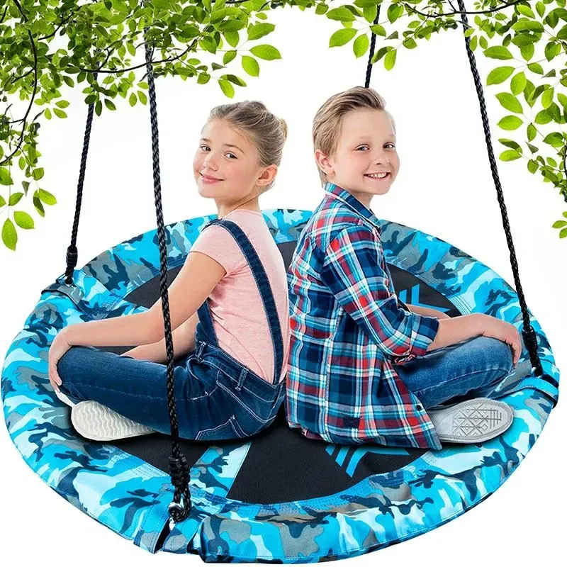Viseća mreža za ljuljanje 100 cm plava - Pribislavec
