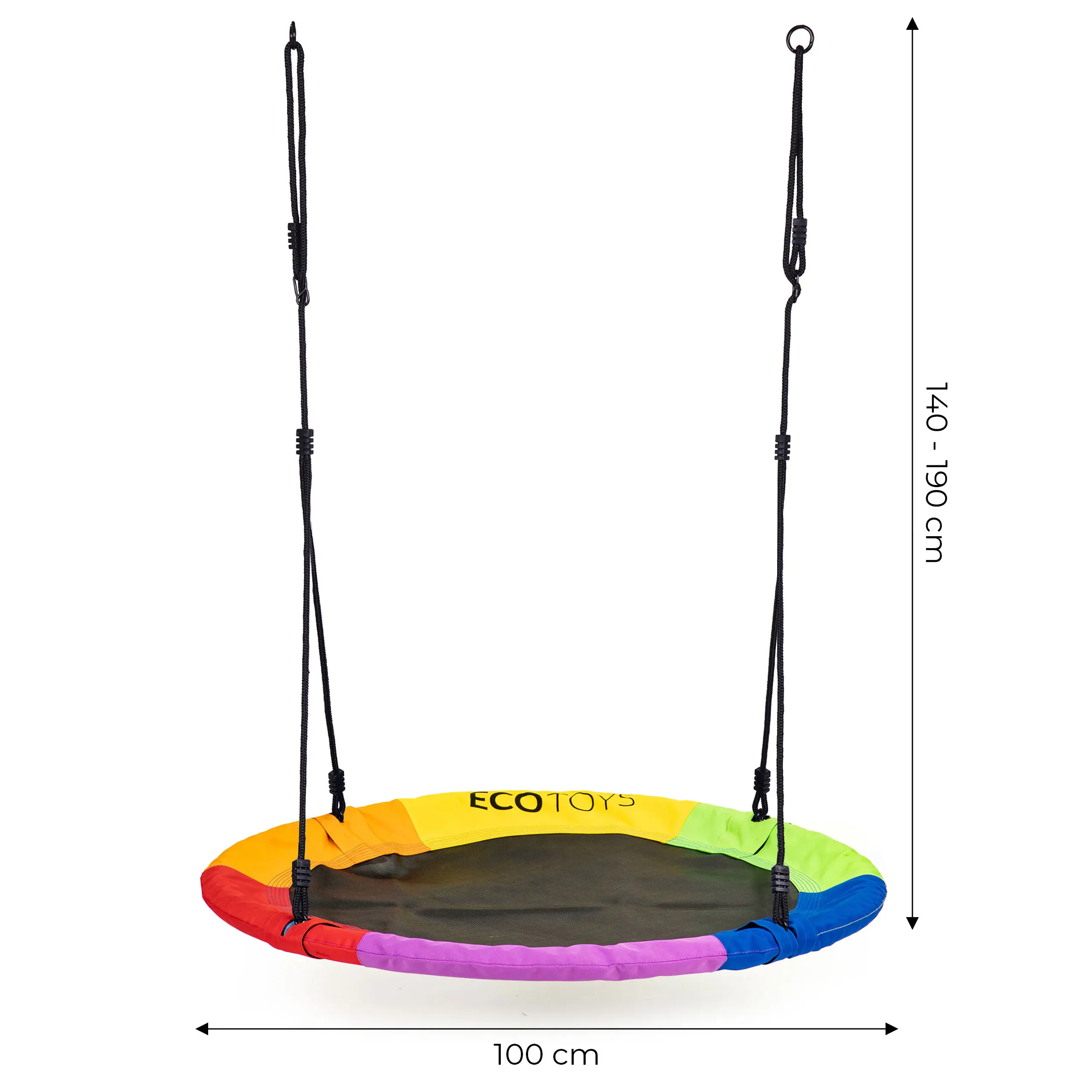 vrtna ljuljačka, 100 cm, višebojna - slika 8