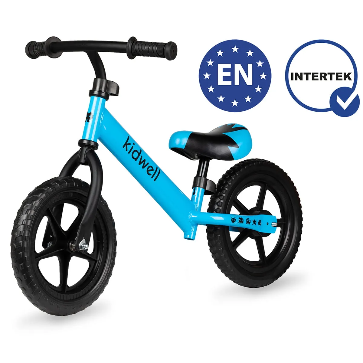 kidwell dječji bicikl bez pedala rebel plavi - slika 13