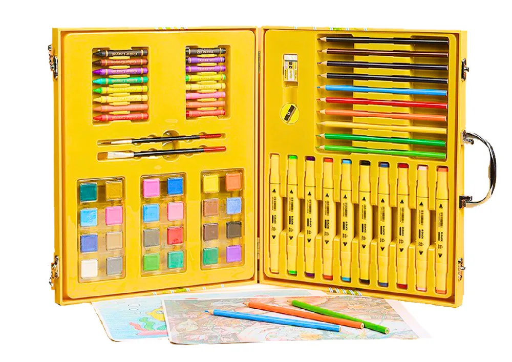 art set u koferu - žuto pače 84 el - slika 3