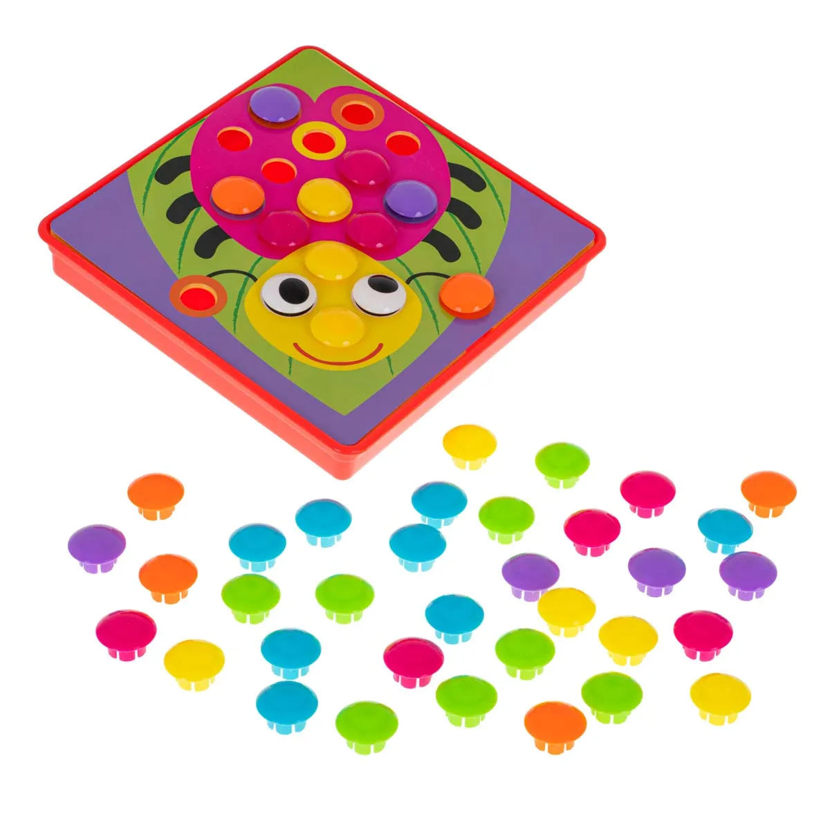 edukativne puzzle mozaik 57 elemenata - slika 3