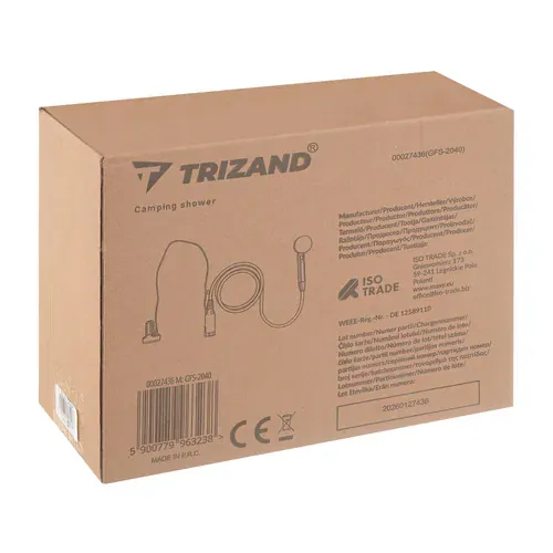 trizand putni tuš 8,2x6,8x2,18 cm - slika 4