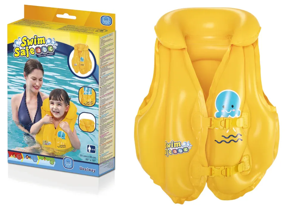 bestway 32034 dječji prsluk na napuhavanje 51x46cm - slika 2