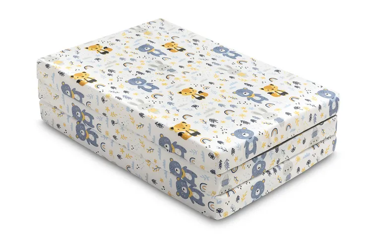 sensillo sklopivi madrac 120x60cm medo i lisica - slika 3