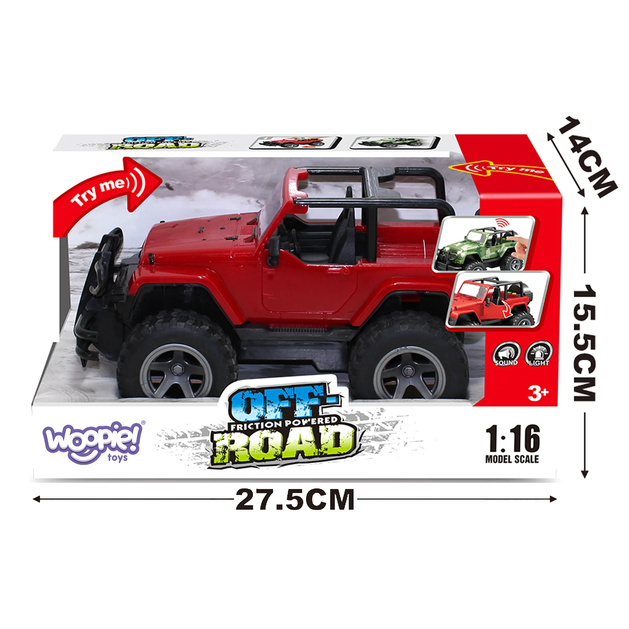 woopie auto jeep na frikcijski pogon - slika 11