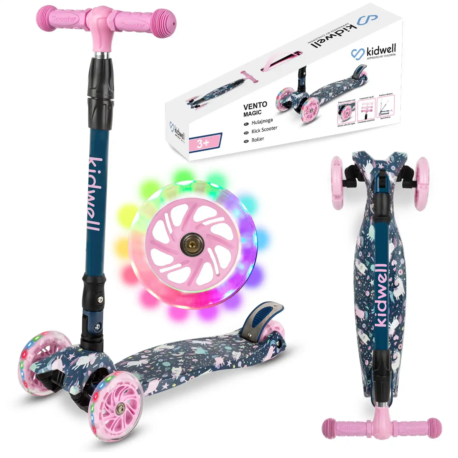 kidwell vento romobil s led kotačima - slika 2