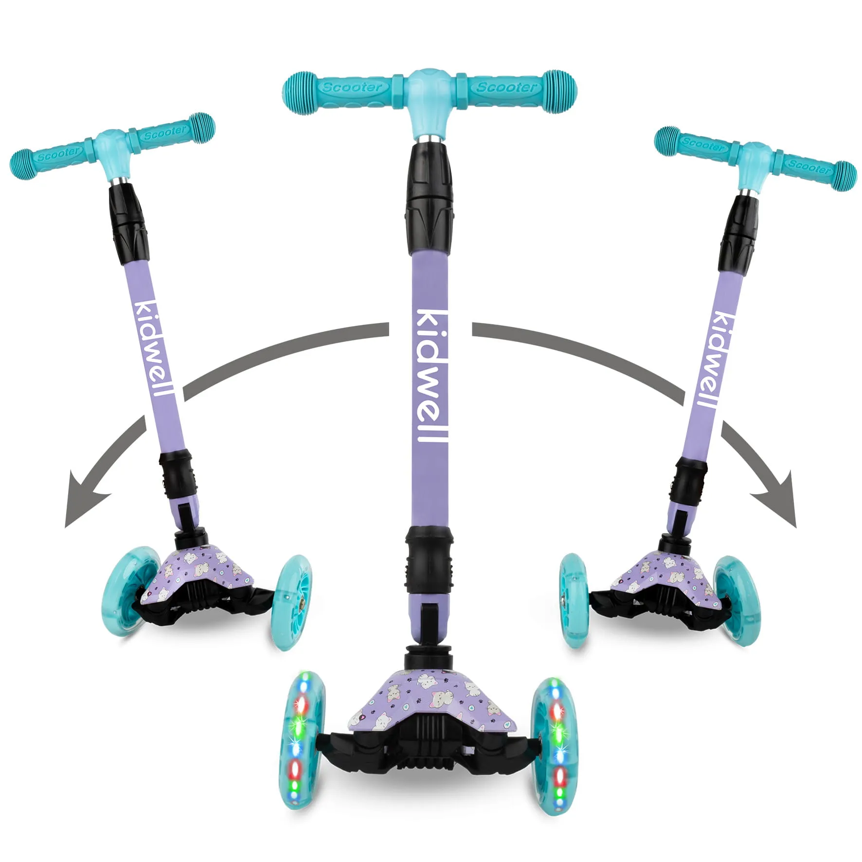 kidwell vento romobil s led kotačima - slika 9