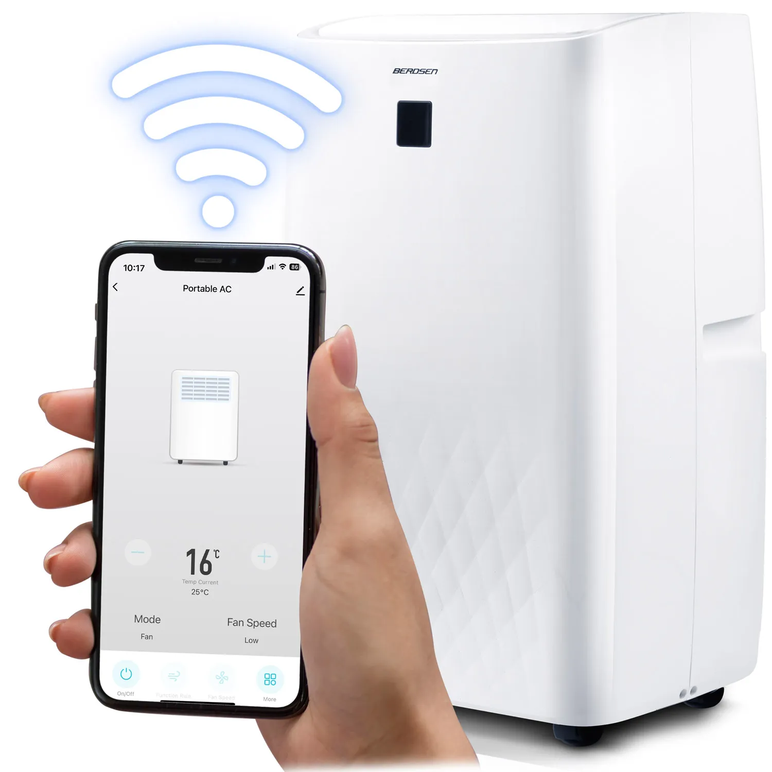 prijenosni klima uređaj berdsen bd-581 14000 btu - slika 5