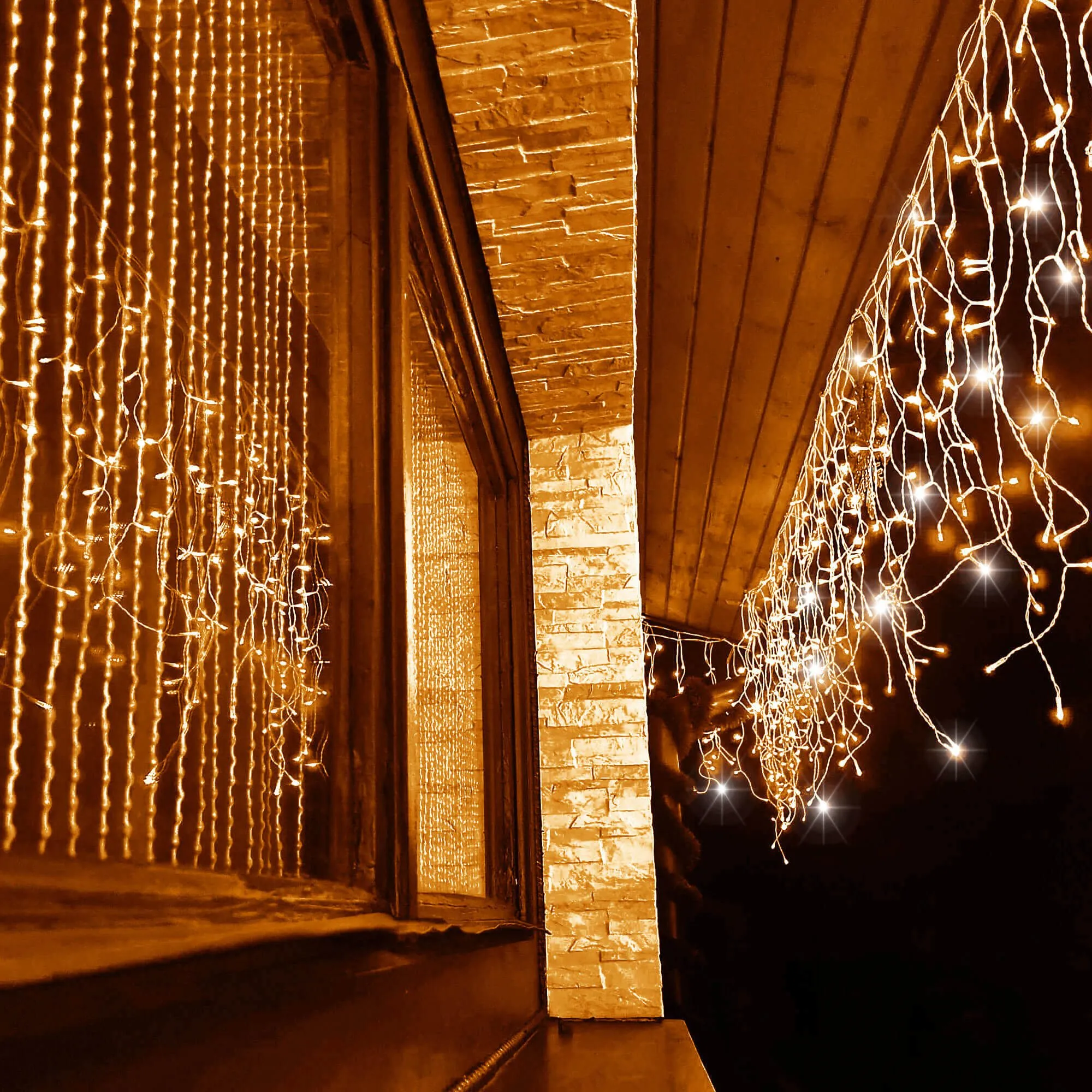 springos svjetlosna zavjesa, 500 led - slika 12