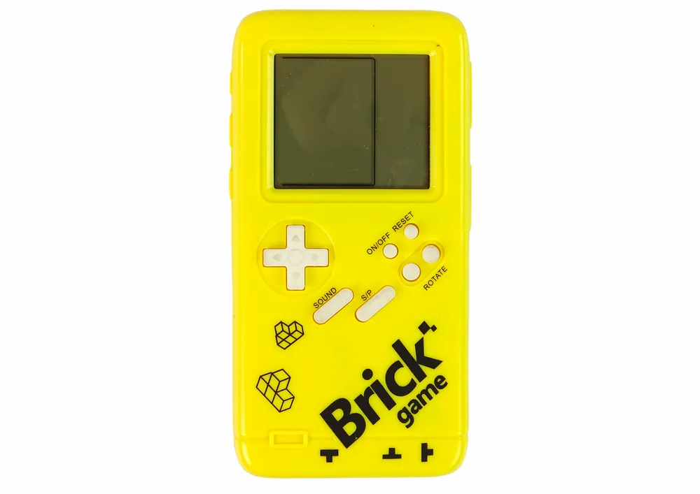 igraća konzola brick 23 igrice žuta - slika 3