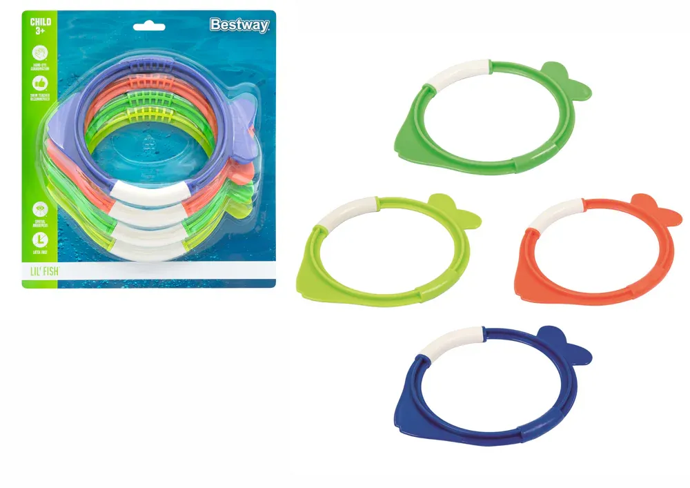 bestway igračke za ronjenje 4 ribe - slika 2