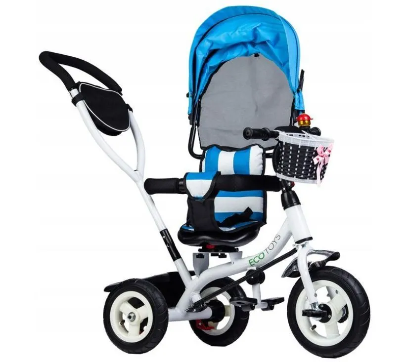 dječji tricikl ecotoys plavi - slika 5