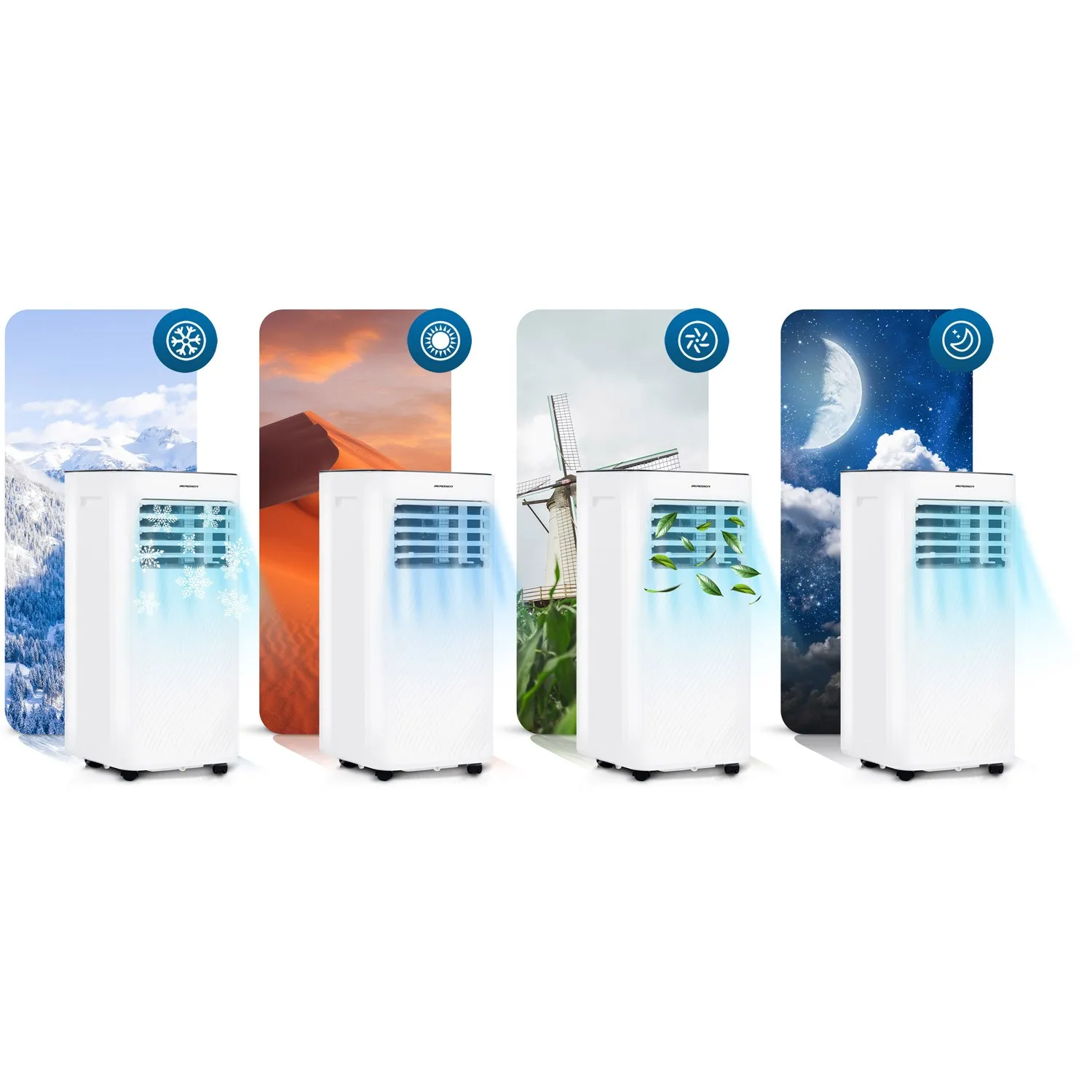 prijenosni klima uređaj berdsen bd-582 9000 btu - slika 8