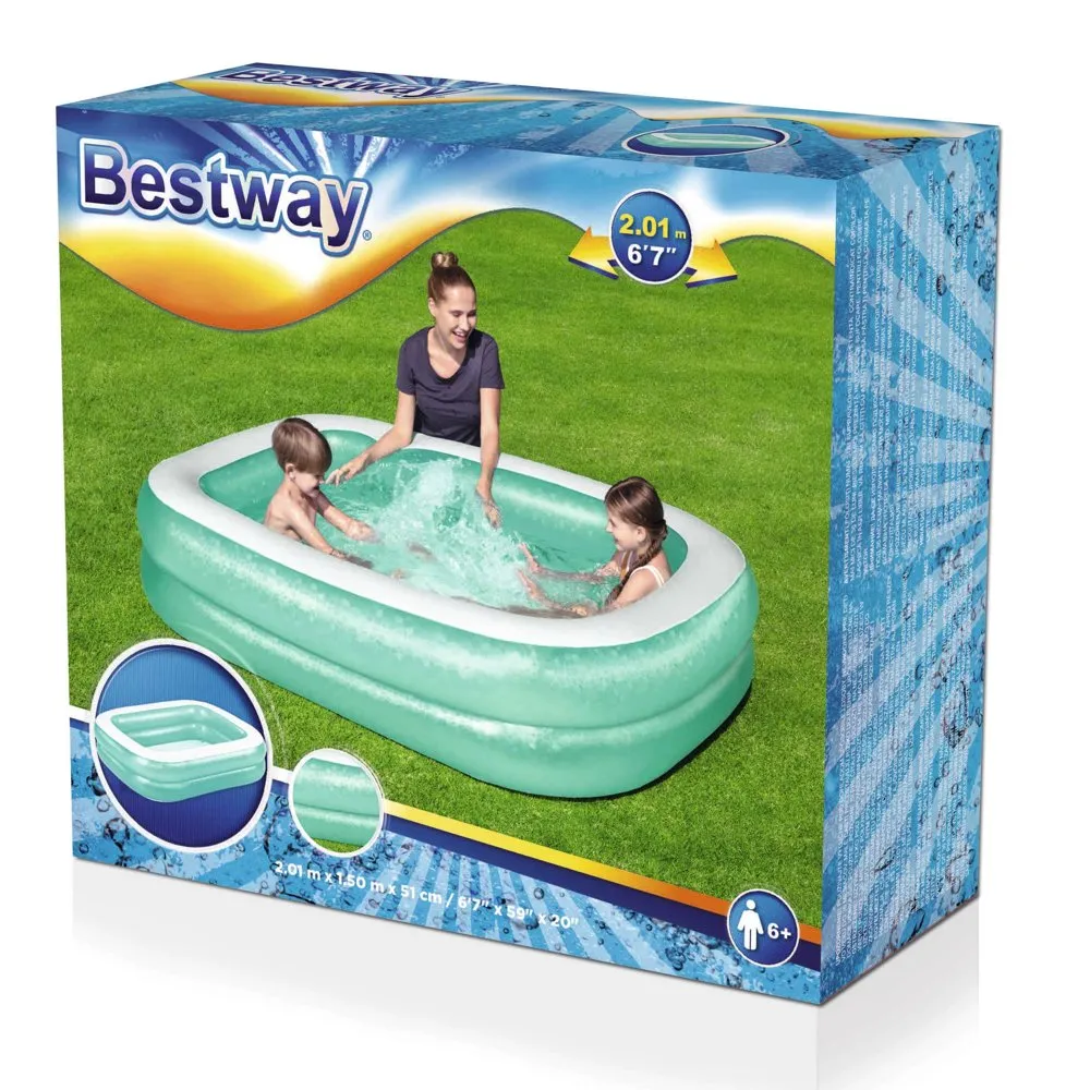 bestway 54005 bazen na napuhavanje 201x150x51cm - slika 9