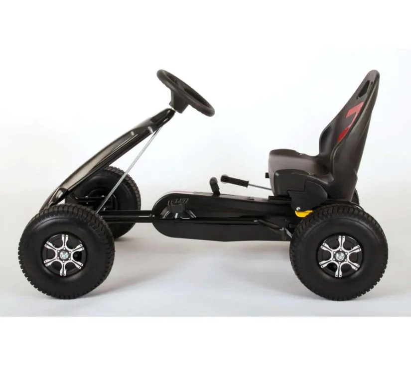 dječji volare racer karting crni - slika 8