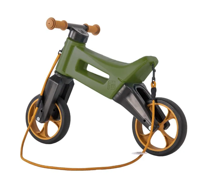 funny wheels tricikl super sport 2u1 tamno zeleni - slika 6