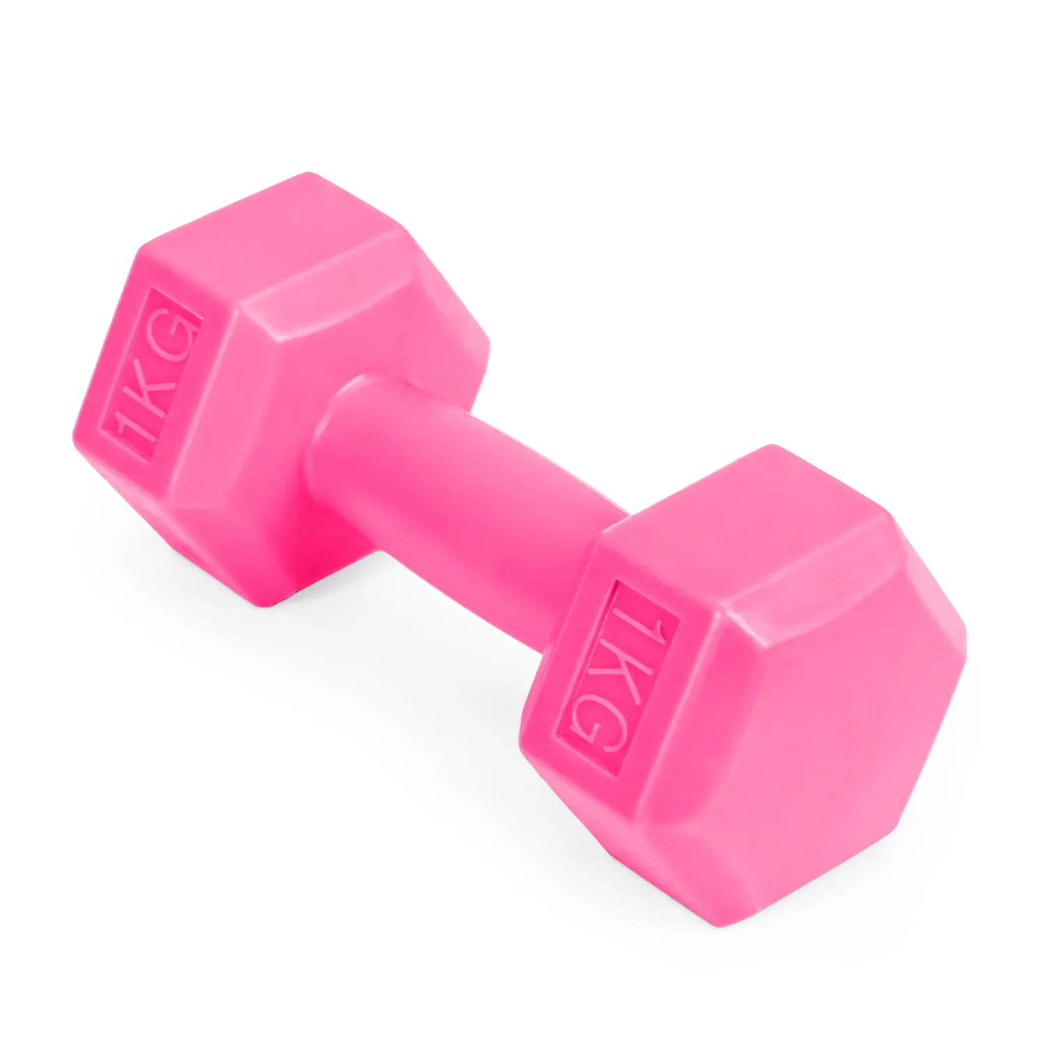 modernhome bučice za vježbanje a1 2x1kg roze - slika 2